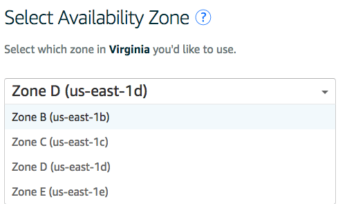 lightsail-select-zone