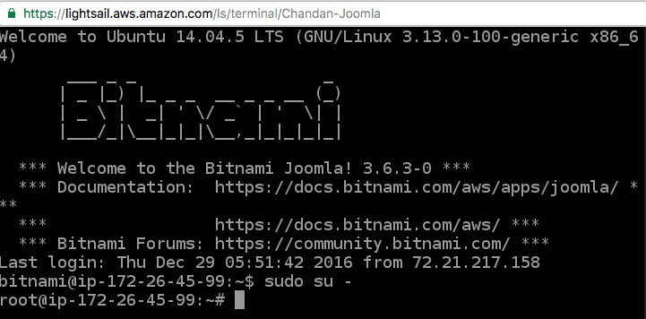 lightsail-ssh