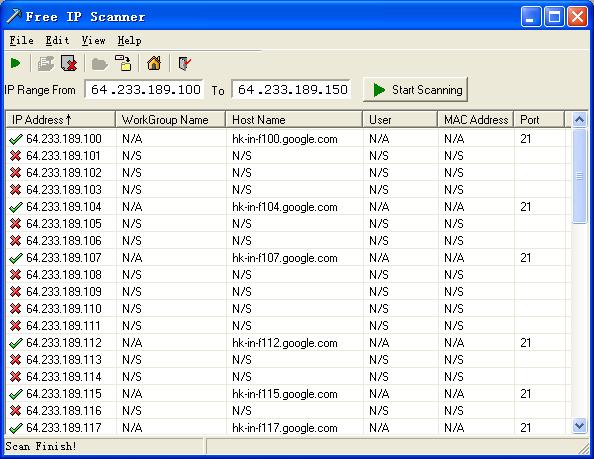 Free-IP-Scanner