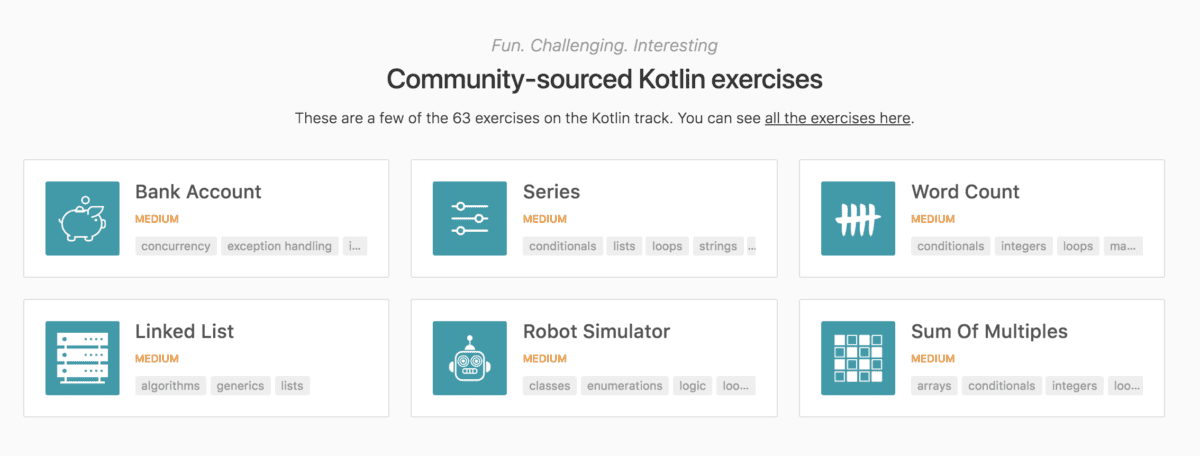 Kotlin challenges