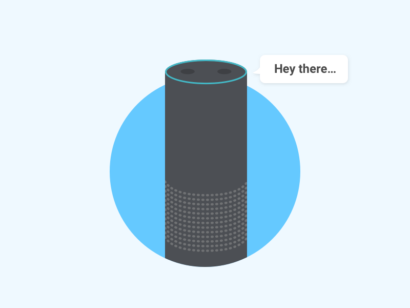 amazon echo illustration