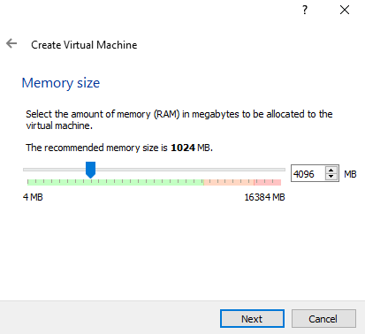 Configure RAM