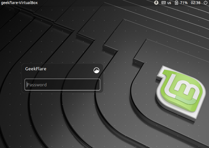 Linux Mint Login