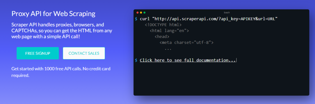 ScraperAPI