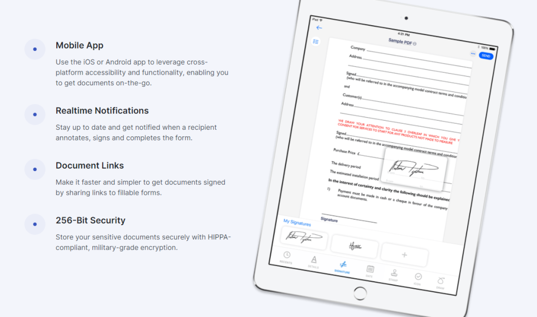 Fill esignature