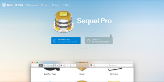 Sequel pro for MySQL