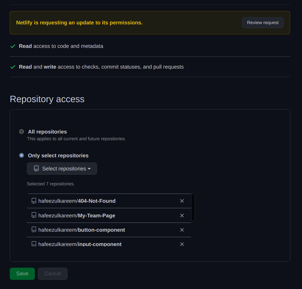 Repository Access