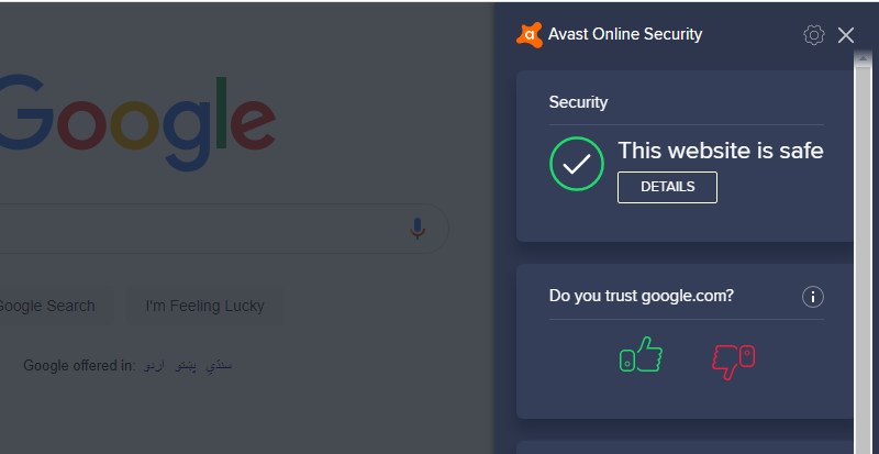 Avast Online Security