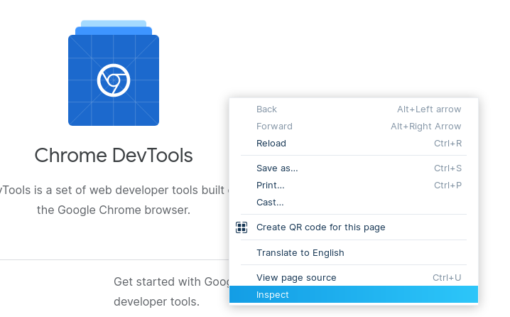 chrome devtools