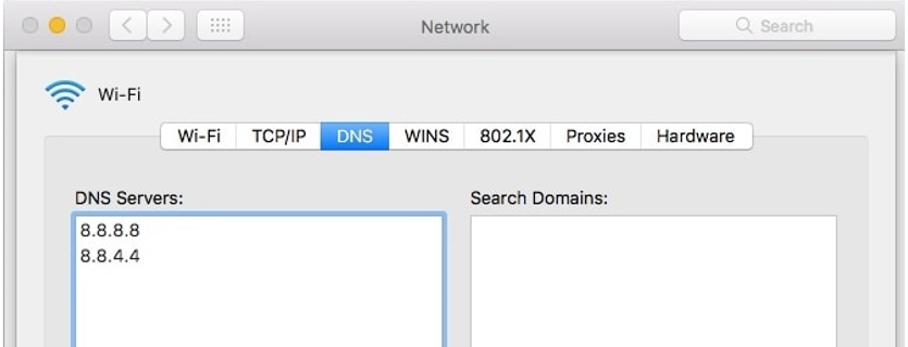 mac-dns