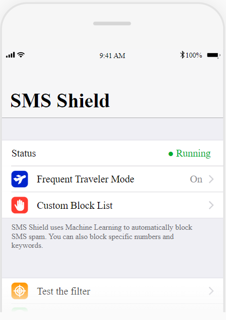 SMS Shield