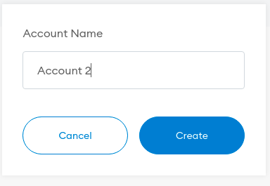 naming the additional account in metamask