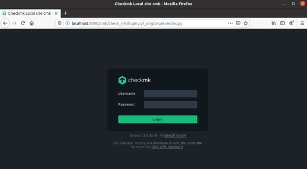 checkmk login