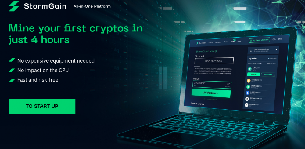 stormgain-crypto mining platforms