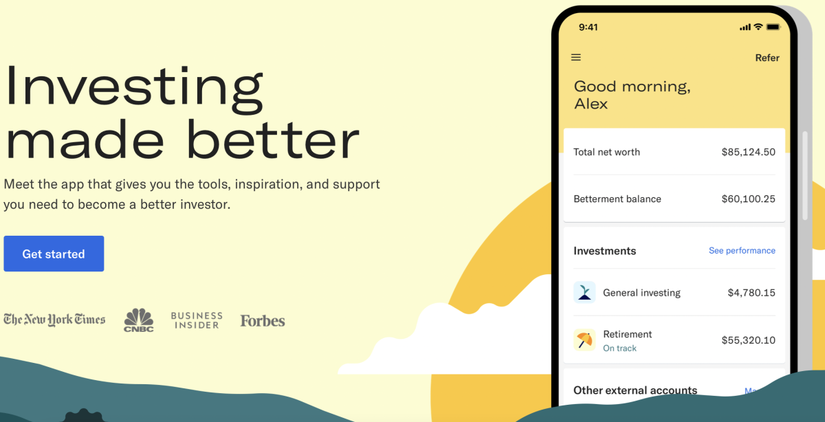 betterment app for investing