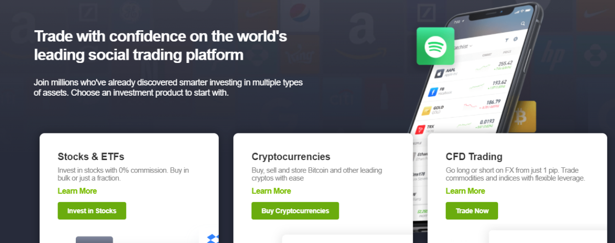 Etoro cryptocurrency platform