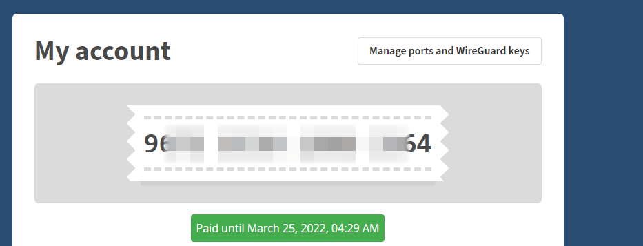 port forwarding: mullvad VPN