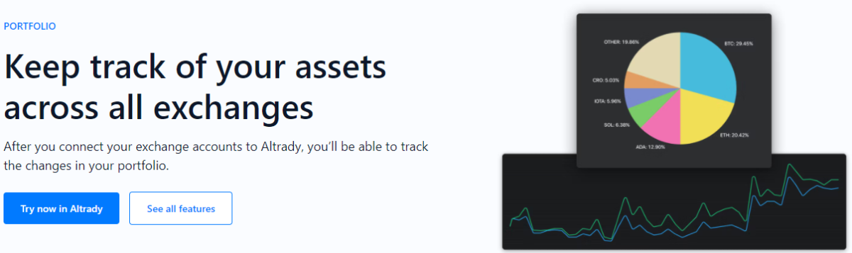 altrady: paid only best Crypto Portfolio Tracker