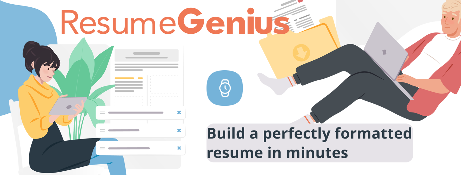 A new resume by resumeGenius