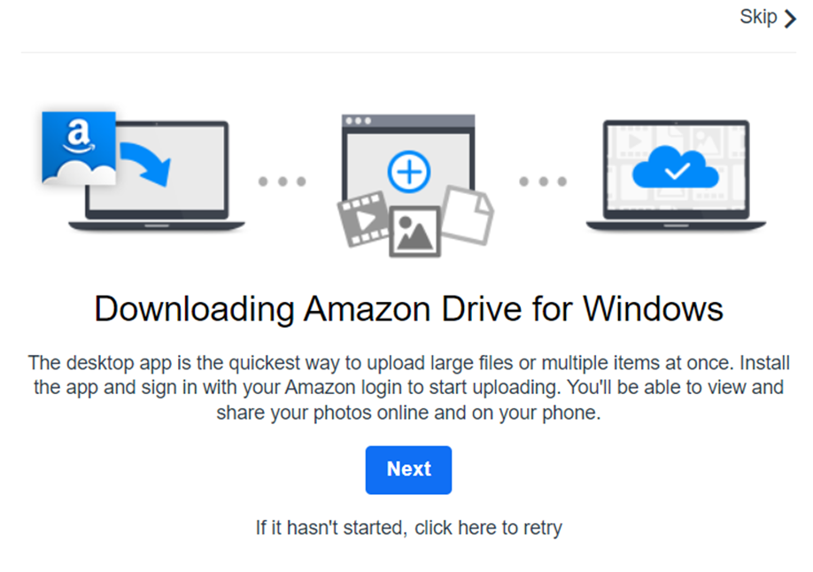 Amazon Drive Desktop App