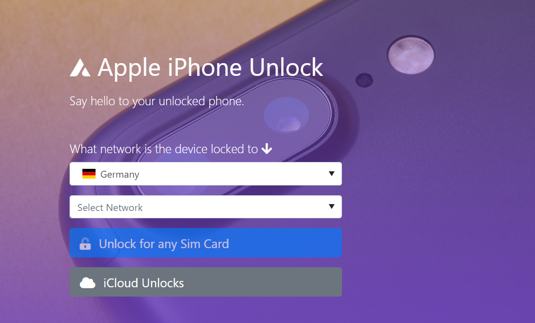 Apple iPhone Unlock