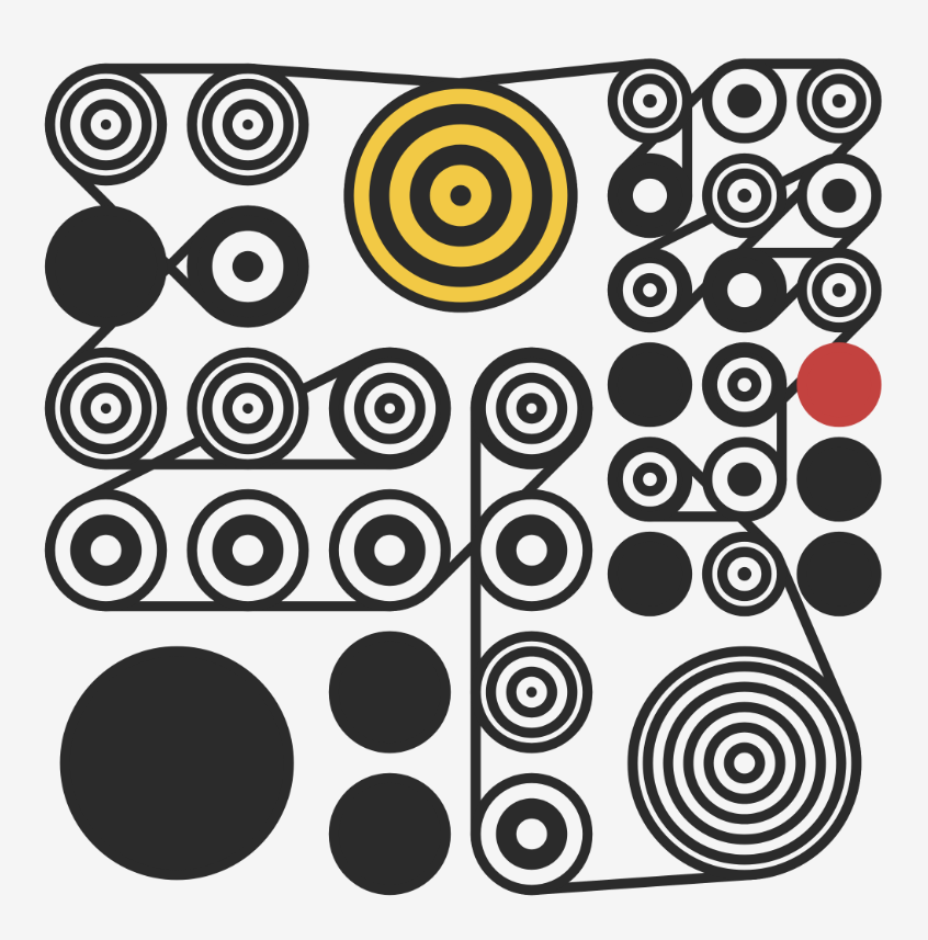 ringers: generative art nft