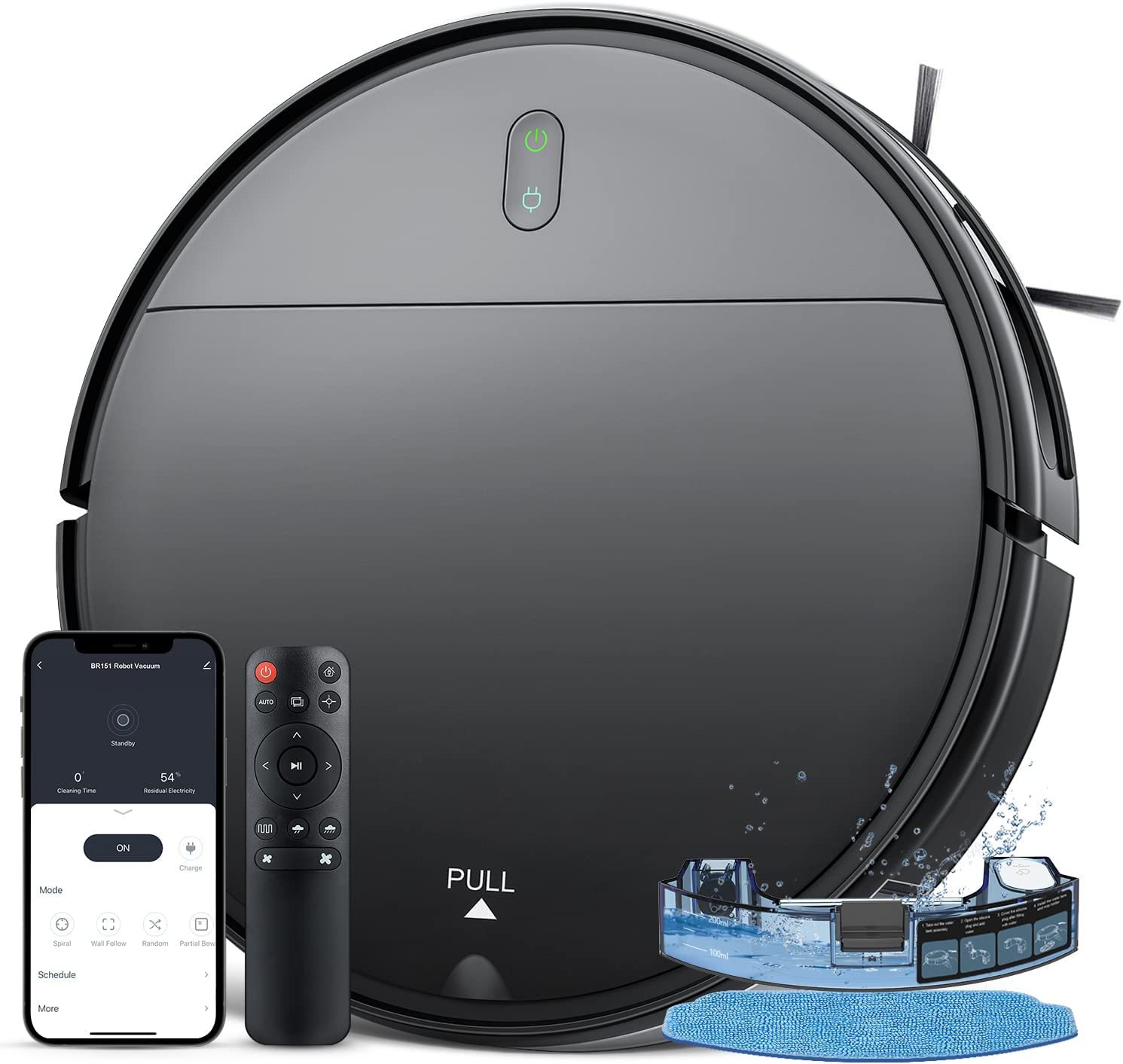 XIEBro BR151 Robot Vacuum and Mop