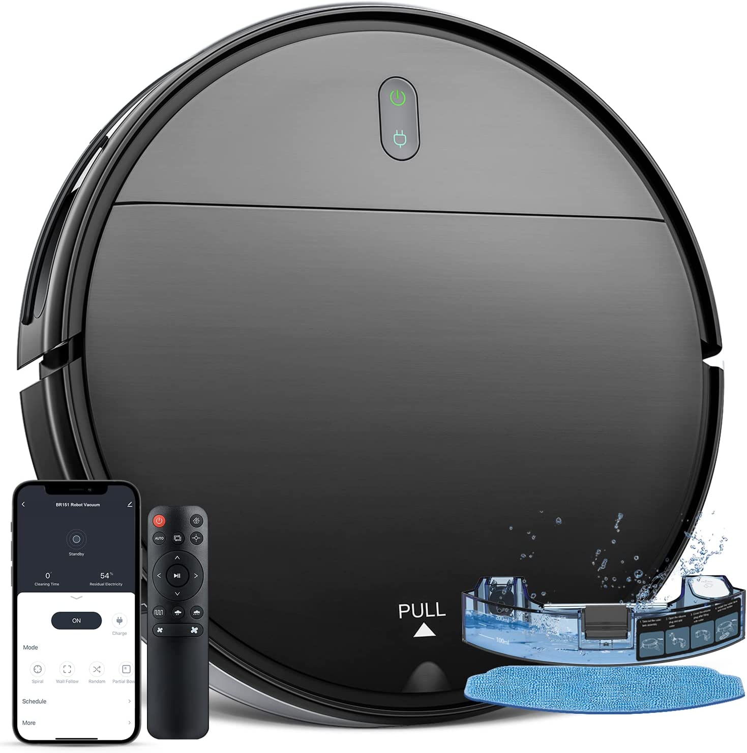 BR151 Robotic Vacuum and Mop