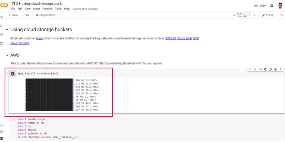 Access AWS S3