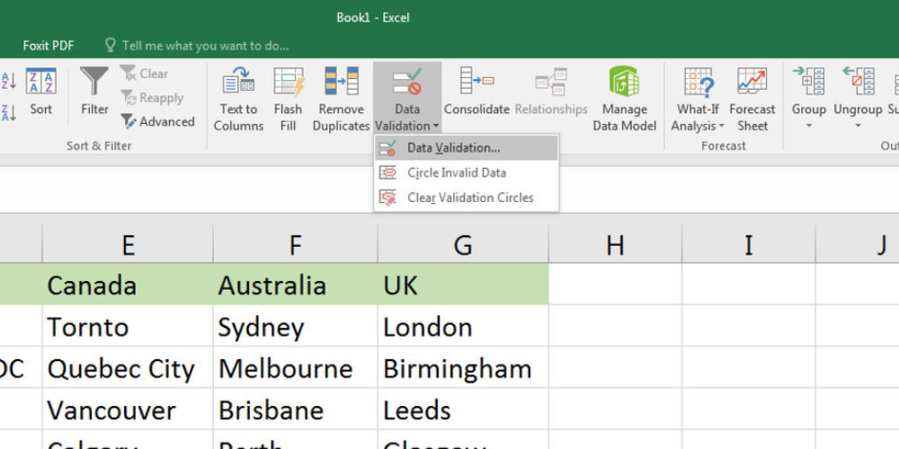 What Is Data Validation in Excel