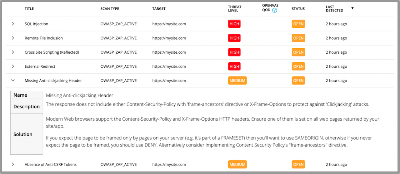 hostedscan-web-scanner