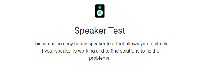 speaker-test