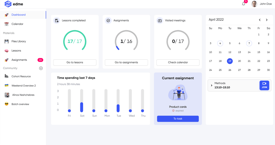 EducateMe  cohort-based courses