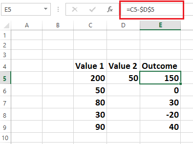 substractionexcel1