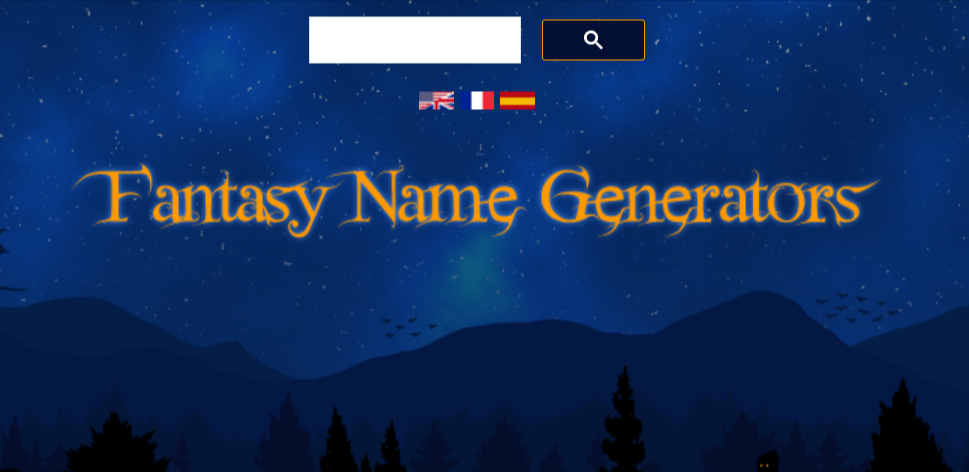 Fantasy Name Generators