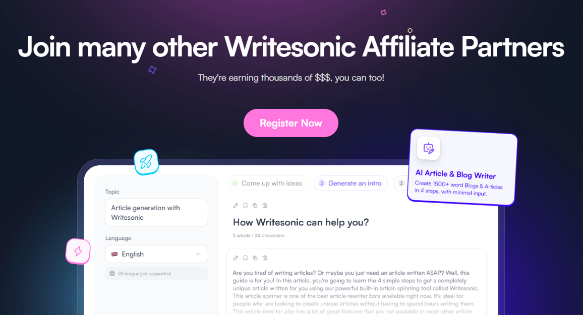 Writesonic-Affiliate