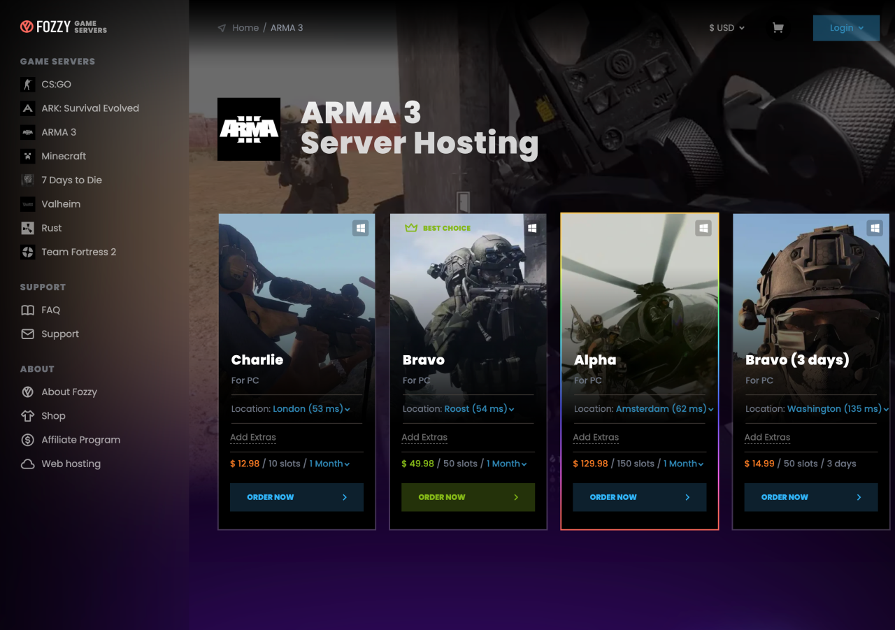 fozzy-best-arma-3-server-hosting