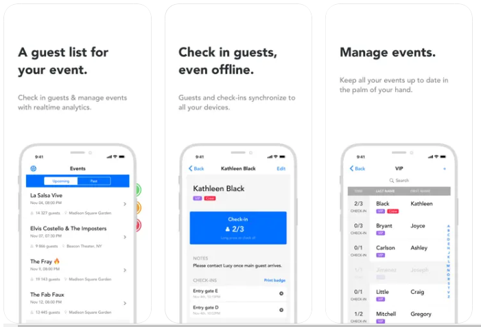 Guestlist-Event-Check-in-App