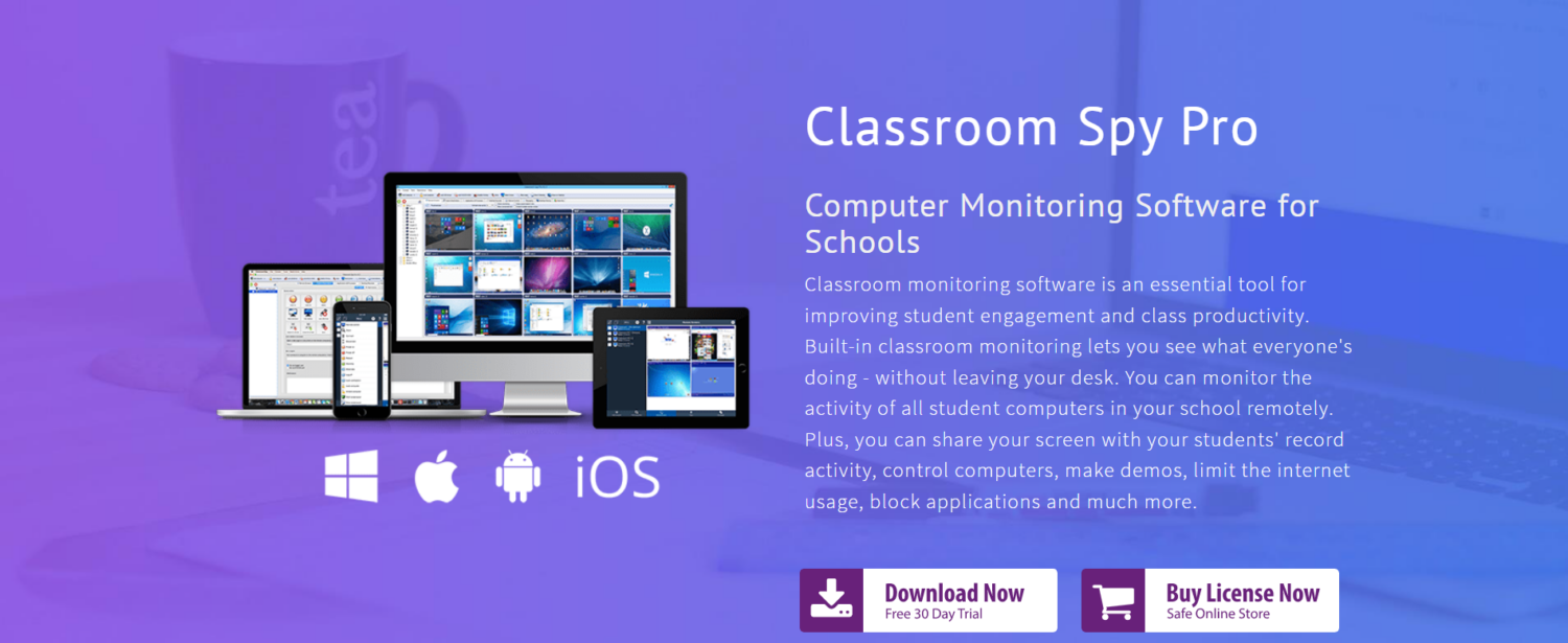 Classroom Spy software