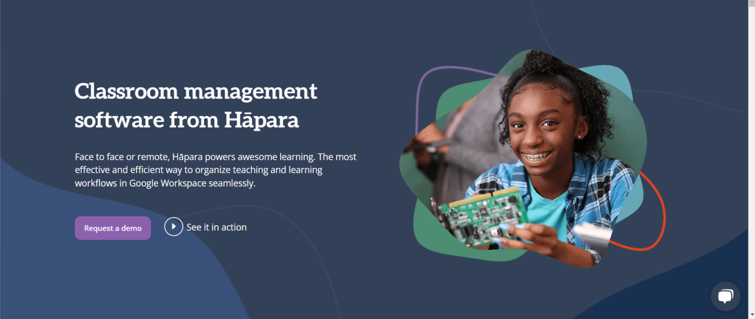 Hapara classroom management software