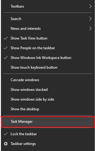 Launch-Task-Manager