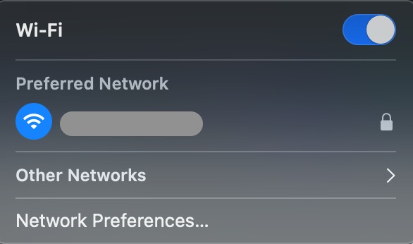 MacOS SSID