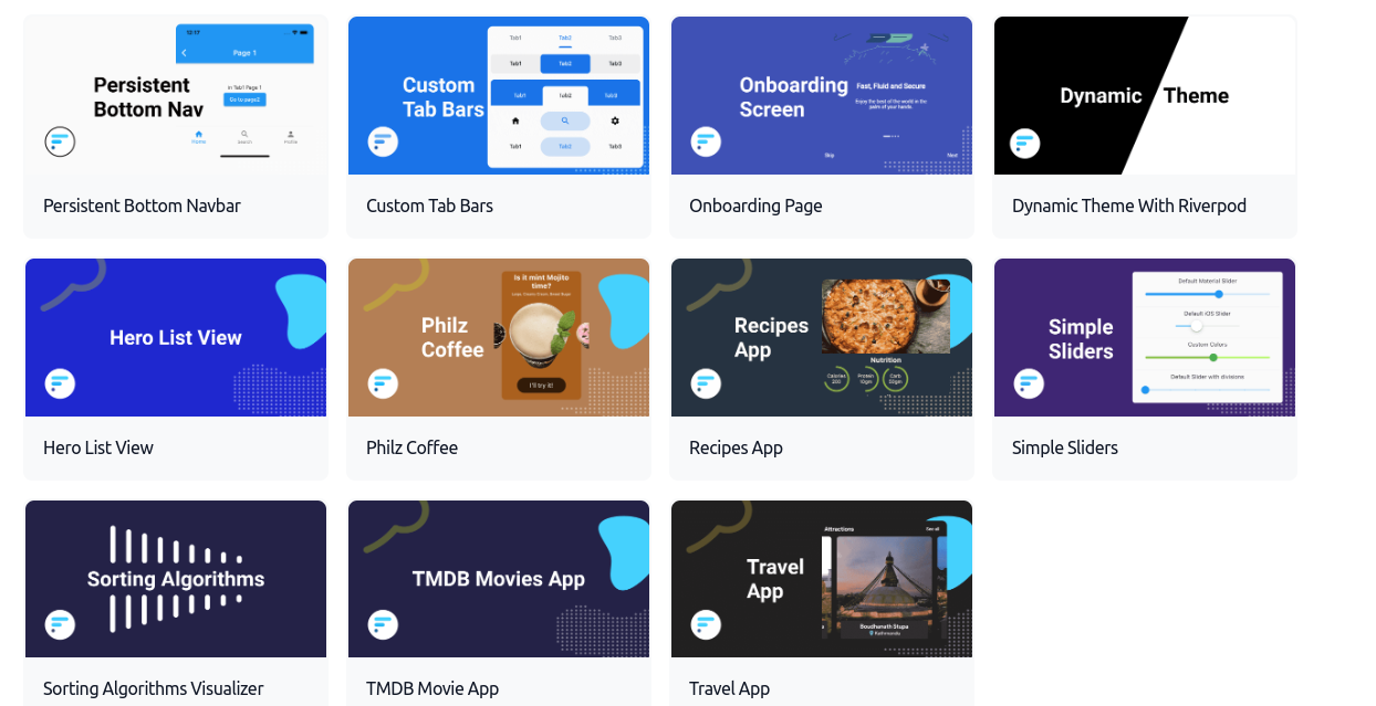 Flutter Templates