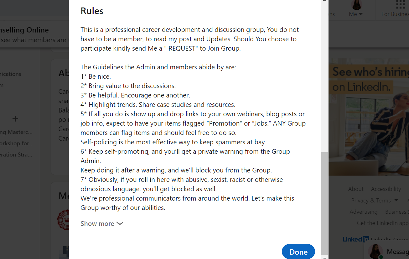 linkedin-group-rules