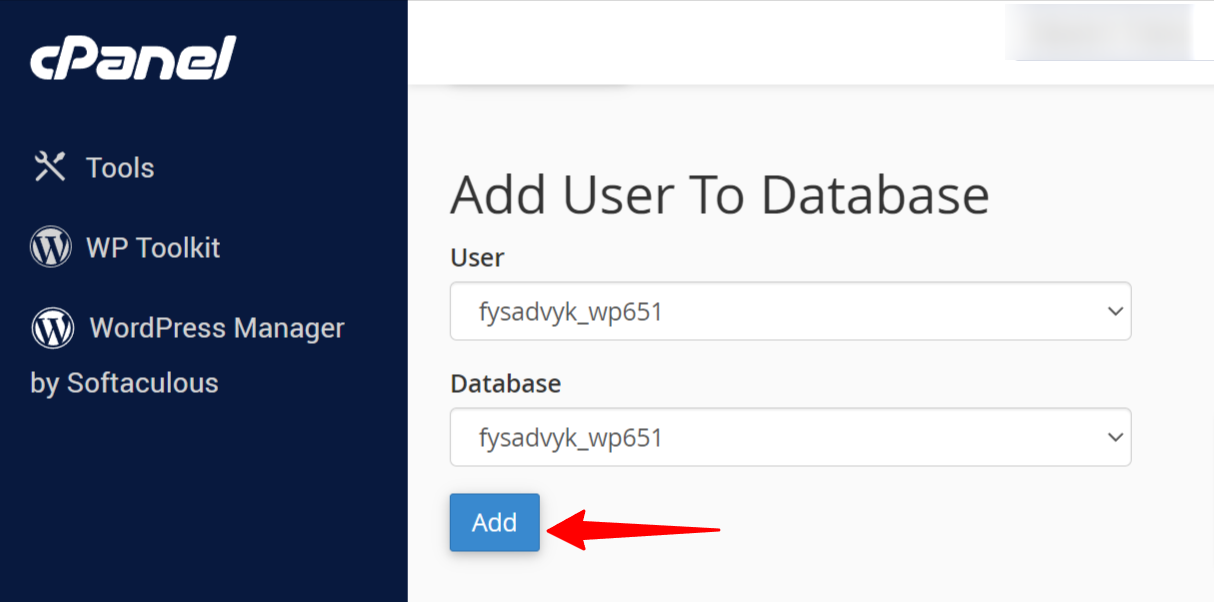 Add User to Database