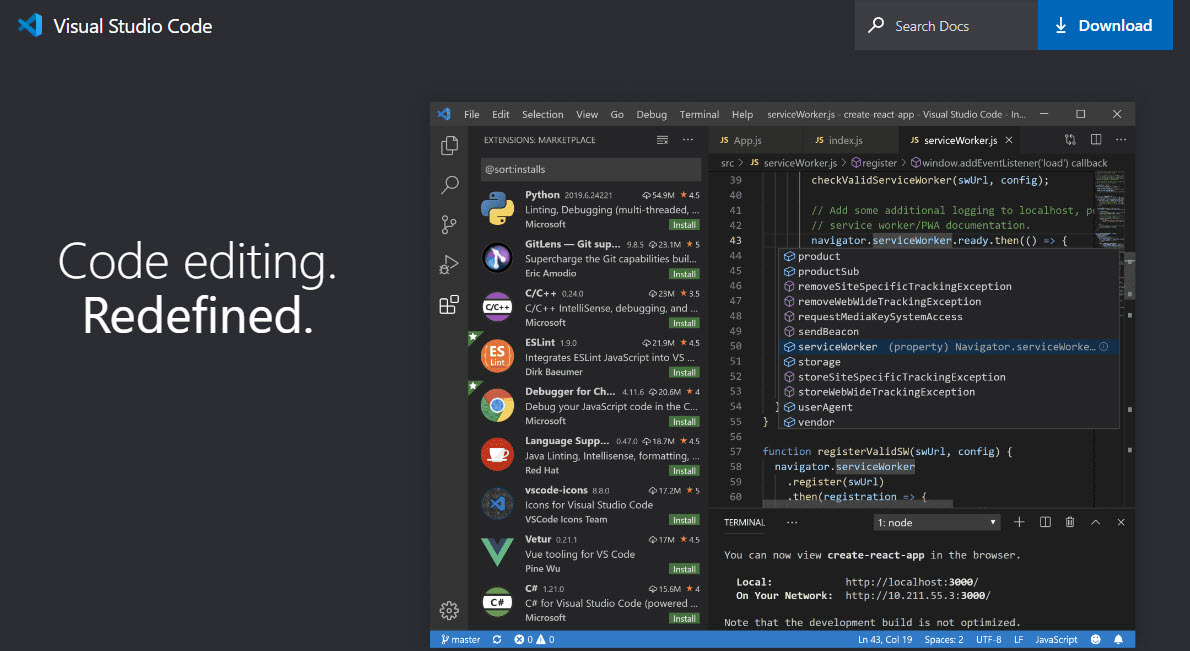 Visual Studio Code for refactoring codes