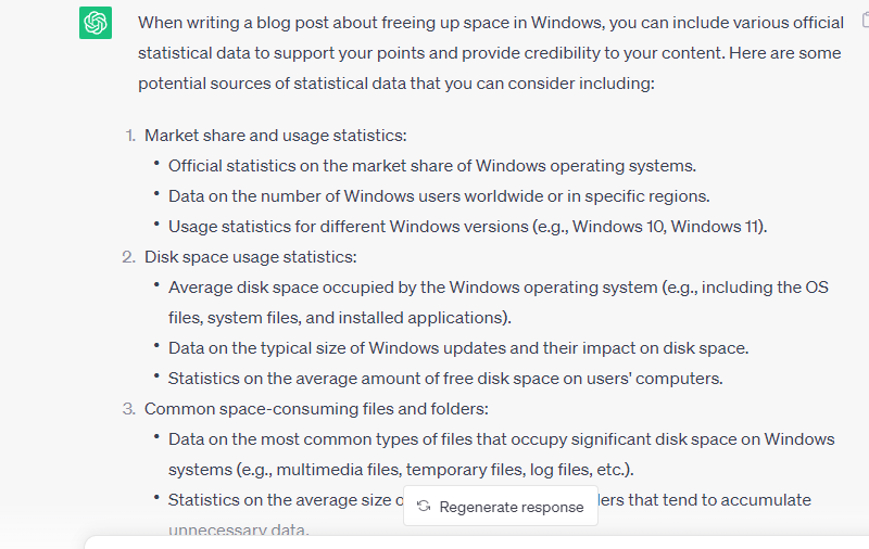 statistical-data-recommendation