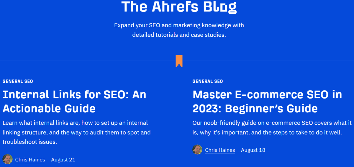 Ahrefs-Blog