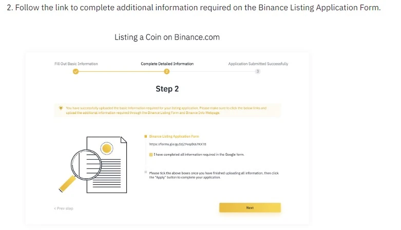 Binance-Listing