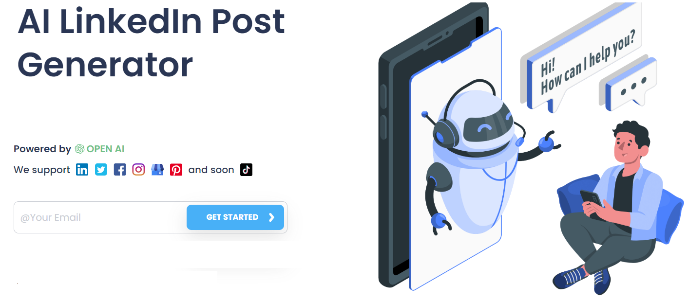 Ai linkedin post generator.